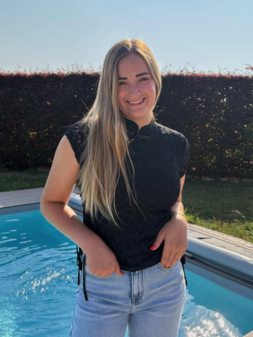 Top Meï - Top en dentelle