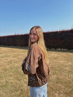 Veste Zoé -Veste bomber à strass