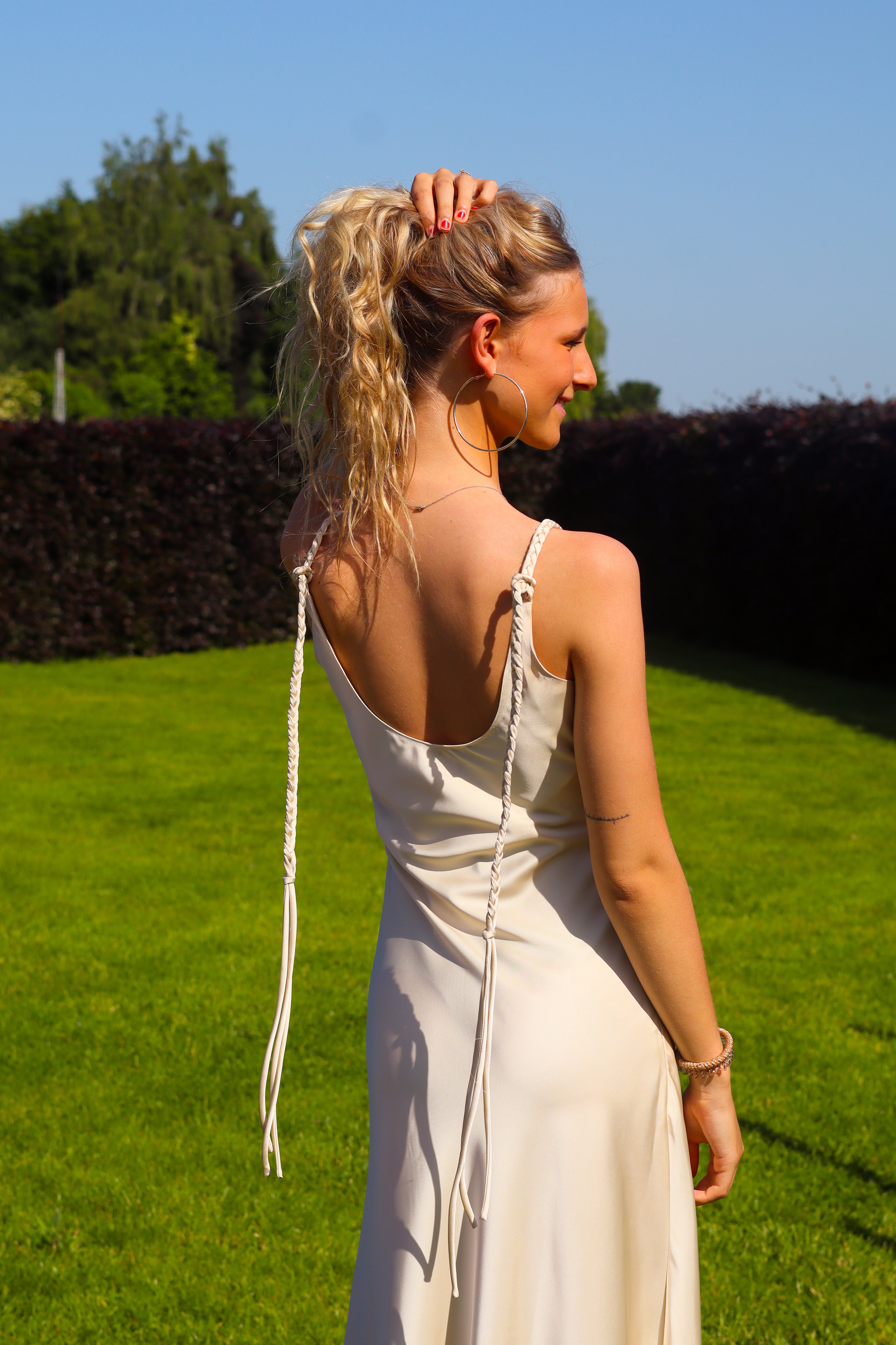 Robe Valencia - Robe satinée