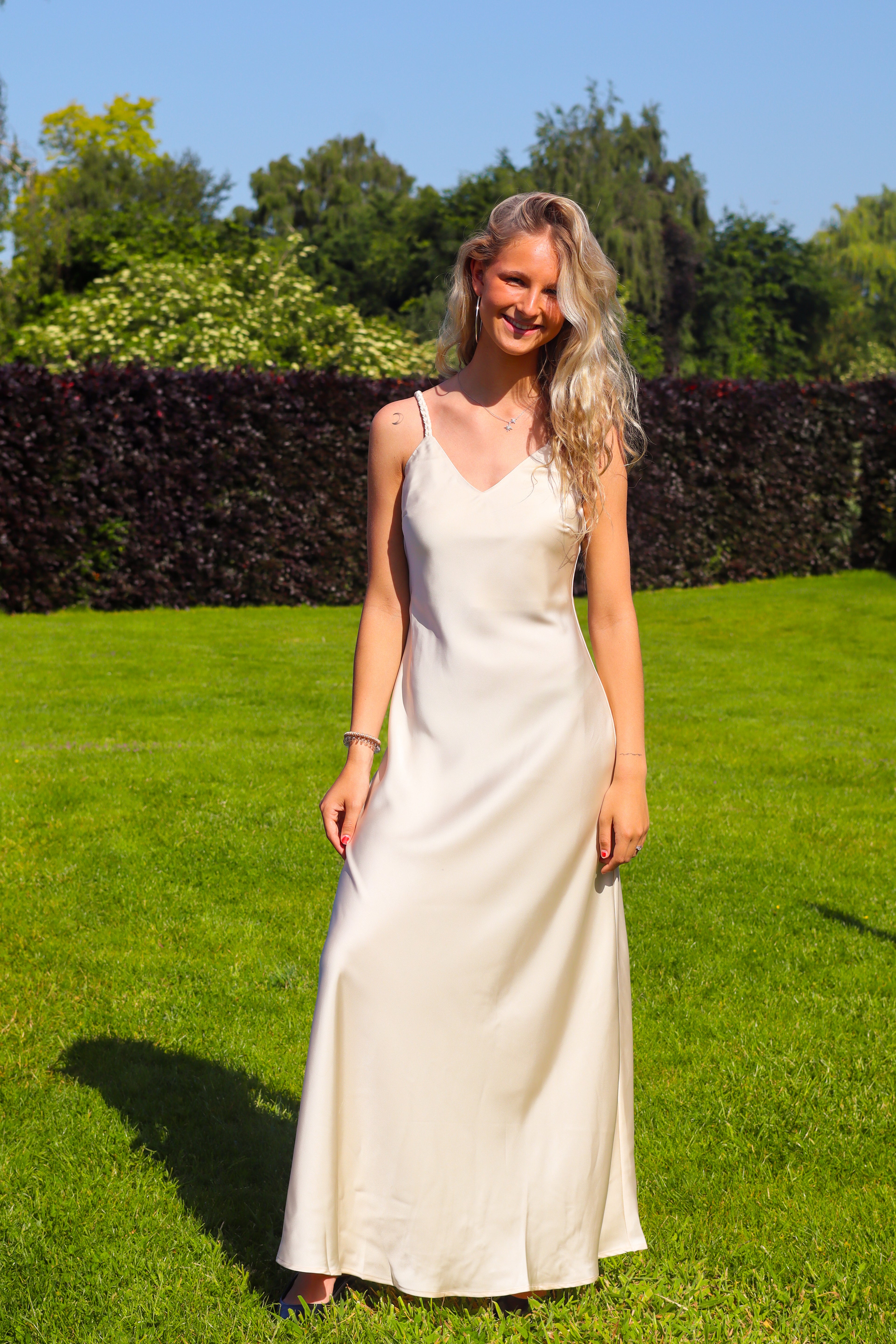 Robe Valencia - Robe satinée