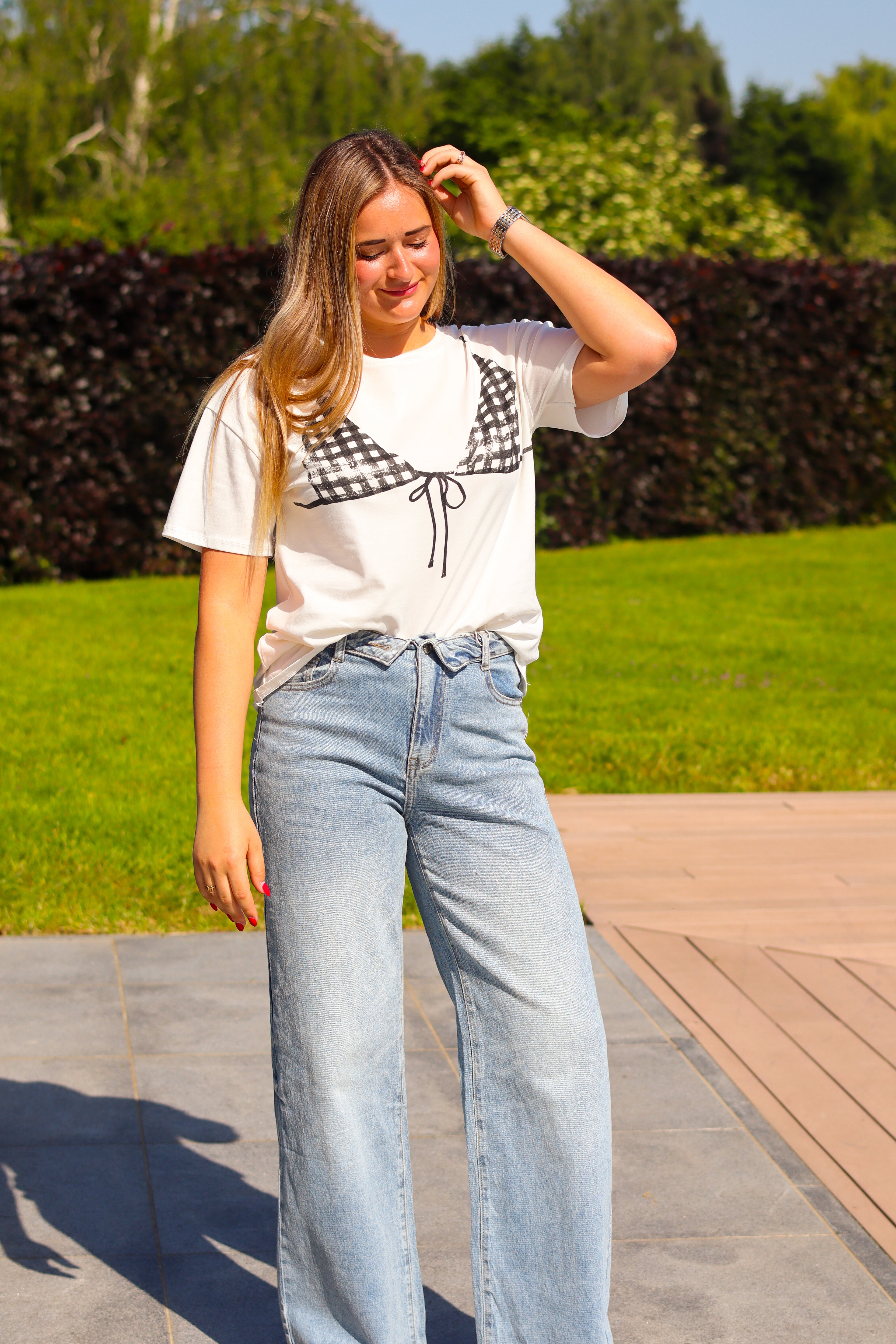 T-shirt Capri - Imprimé bikini